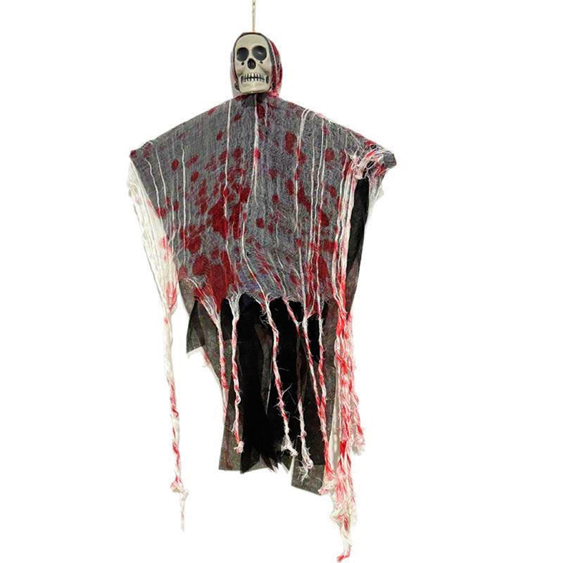 Halloween Luminous Hanging Ghost Skull Decoration for Party & Garden