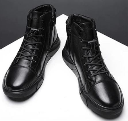 Men's High Sneakers Casual Streetwear Comfortable Fashion Ankle Boots