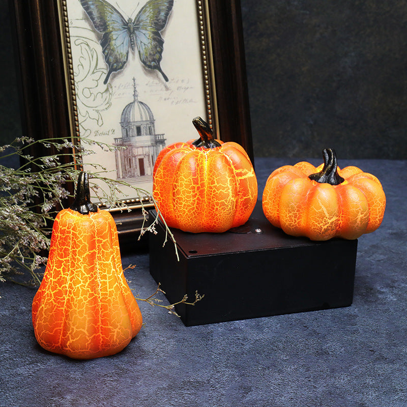 Halloween LED Decorative Pumpkin Lamps for Party & Spooky Atmosphere