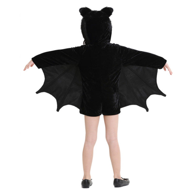 Children's Halloween Bat Costume for Boys and Girls - Perfect for Halloween Parties and Dressing Up