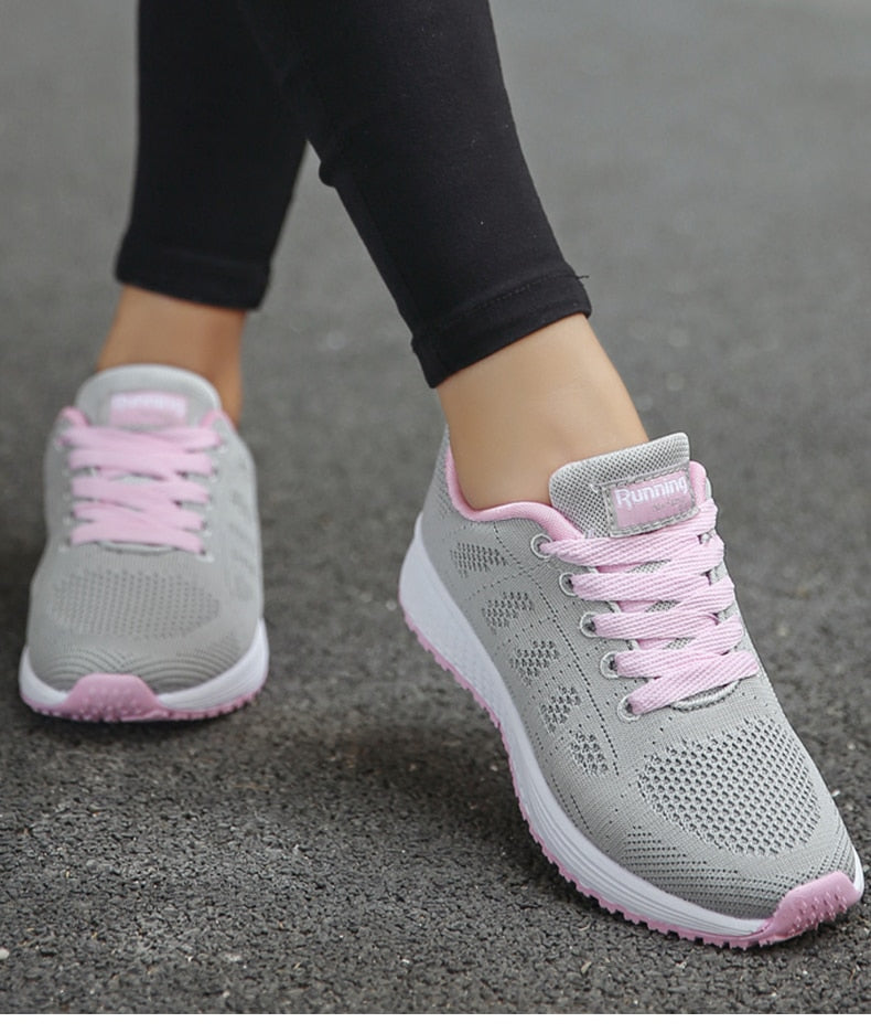 Women's Sporty Sneakers for Running and Daily Use