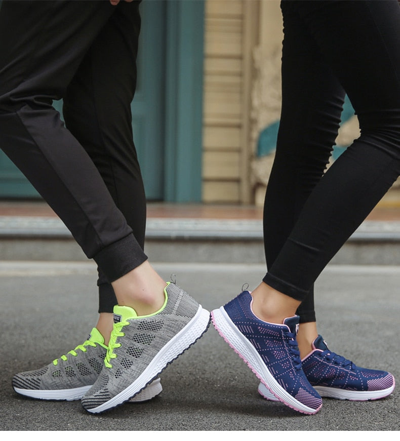 Women's Sporty Sneakers for Running and Daily Use