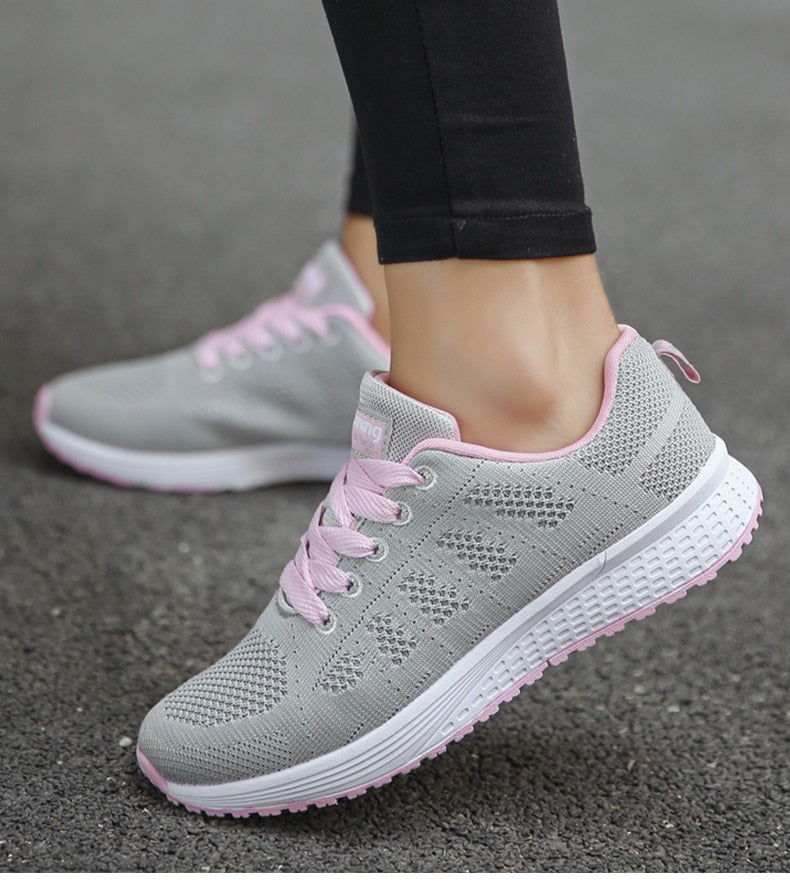 Women's Sporty Sneakers for Running and Daily Use
