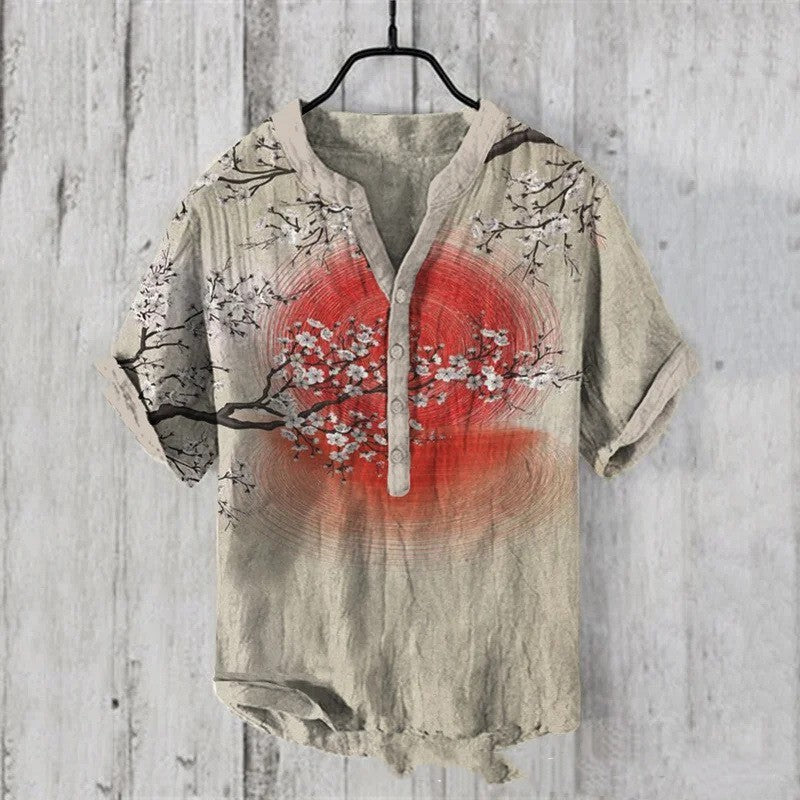 Liam – Three-button National Trendy Style Shirt