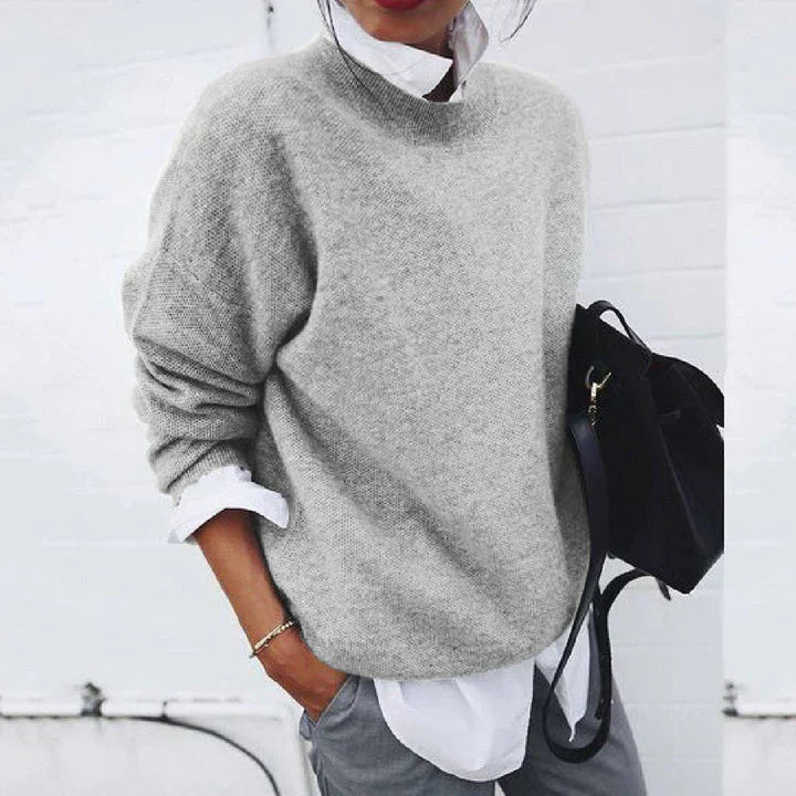 Women's Luxury Casual Sweater – Comfortable Oversized Pullover for Stylish Looks