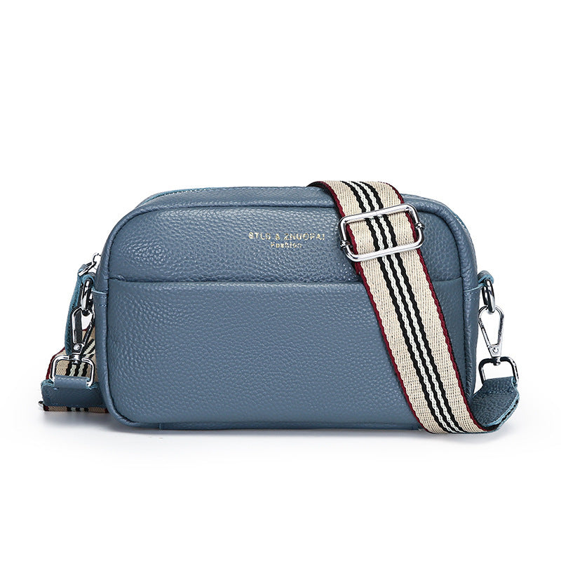 Women's crossbody shoulder bag with wide strap – Fashionable and practical for daily use