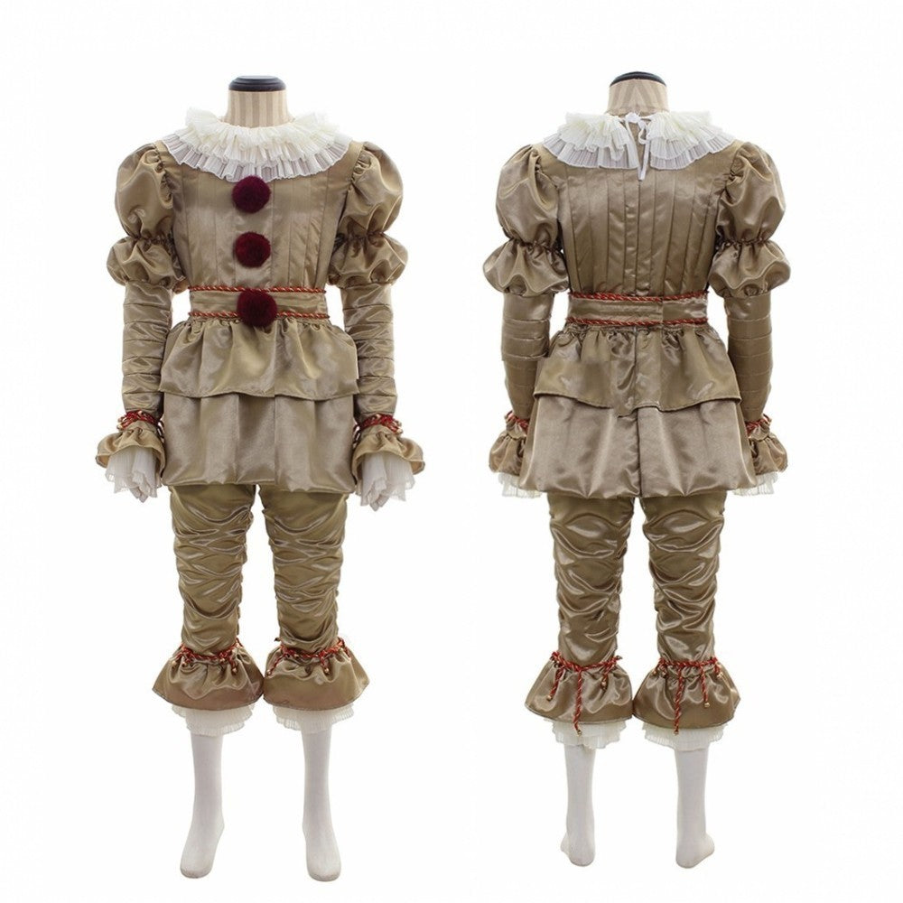 Halloween Clown Costume Adults – Creepy Pennywise Outfit for Party & Cosplay