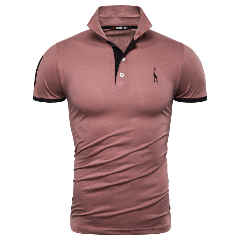 Dennis – Slim Fit Polo Shirt with Sporty Elegance and Contrast Details
