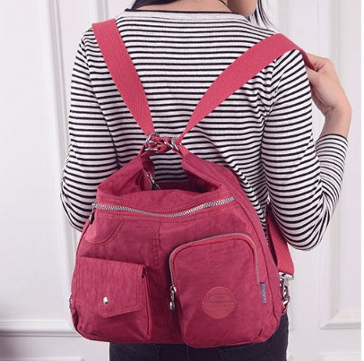 Ruth – Luxury Waterproof Nylon Shoulder Bag with Large Capacity