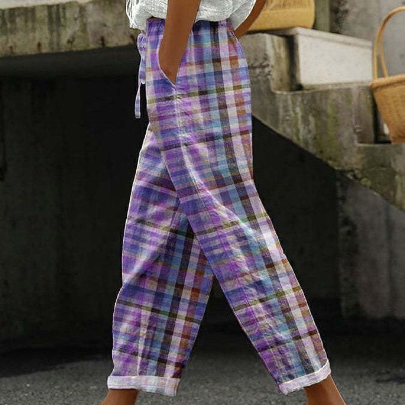 Rachel – Casual Loose Pants With Pockets