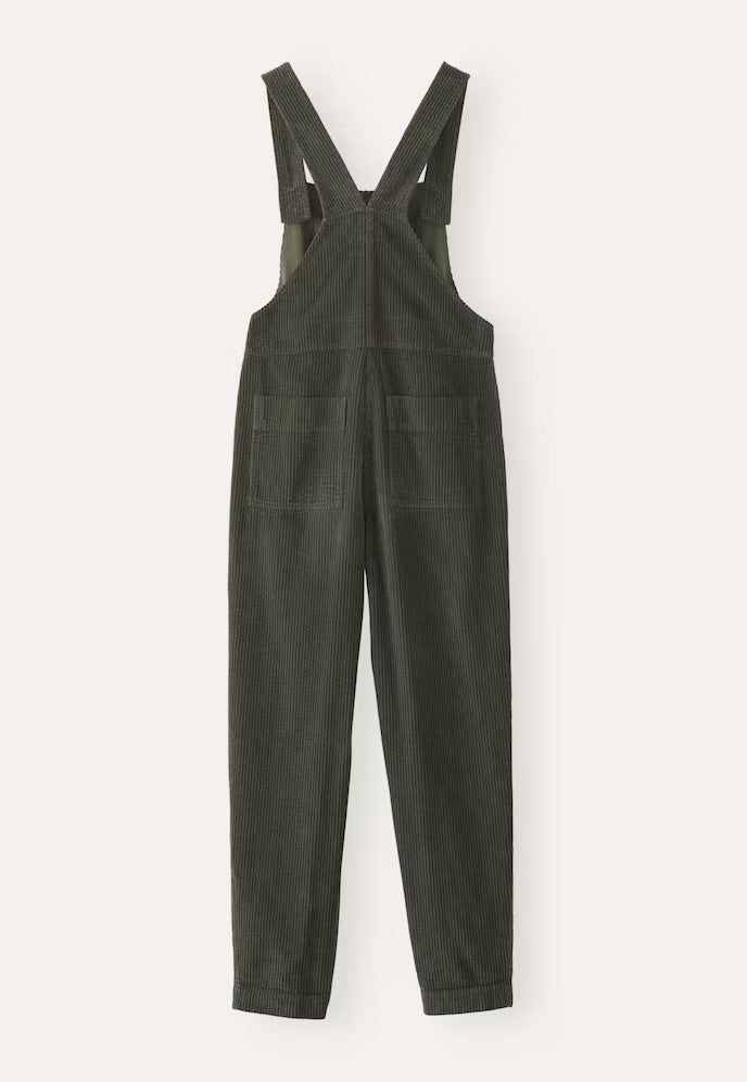 Marie – Corduroy Overalls with Buttons and Pockets