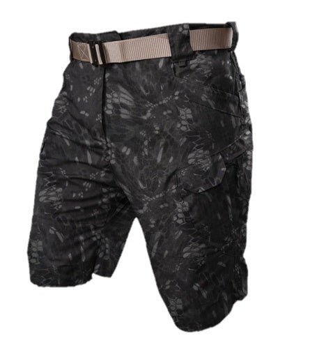 Cameron – Stylish Tactical Shorts with Checkered Pattern