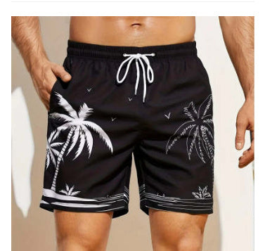 Stan – Loose Beach Pants with 3D Print