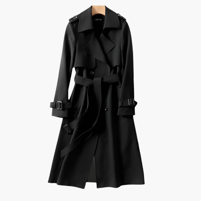 Women's Classic Trench Coat Stylish and Versatile for Every Occasion