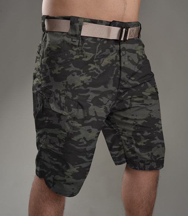 Cameron – Stylish Tactical Shorts with Checkered Pattern
