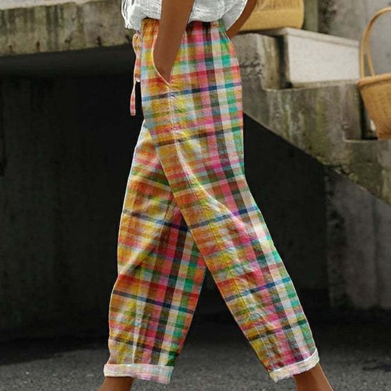 Rachel – Casual Loose Pants With Pockets