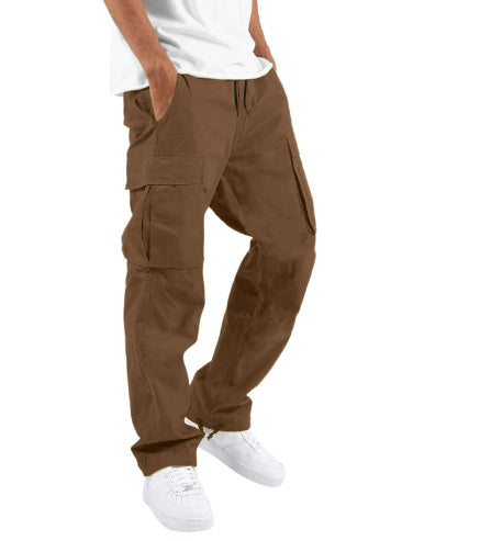Men's Cargo Pants in Casual Streetwear Style with Multifunctional Pockets
