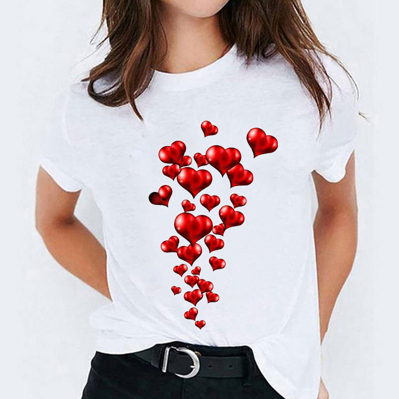 Vanessa – Cute Cotton T-shirt with Short Sleeves