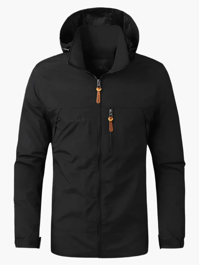 Men's Outdoor Jacket Waterproof and Windproof – Functional Hiking Jacket for Adventures and Daily Use