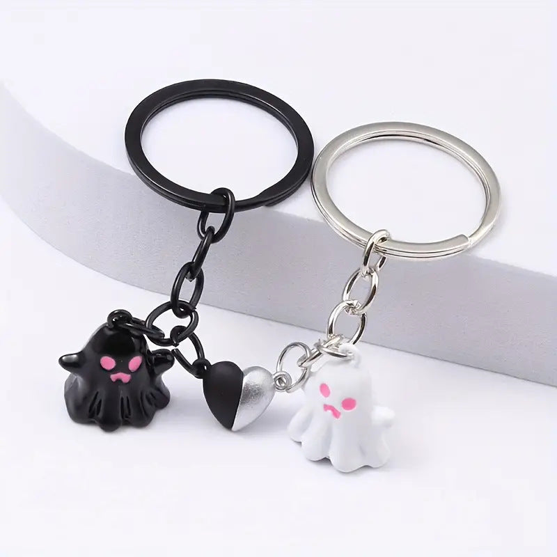 Halloween Keychain Set – Spooky Friends – Perfect for Halloween Decoration & Gift
