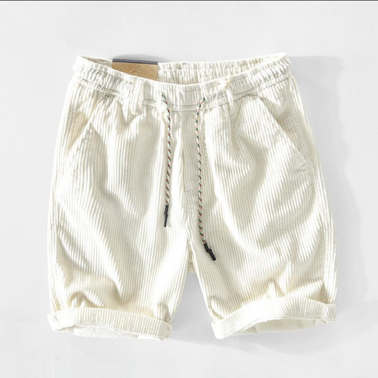 Sam – American Handsome Corduroy Shorts for Men