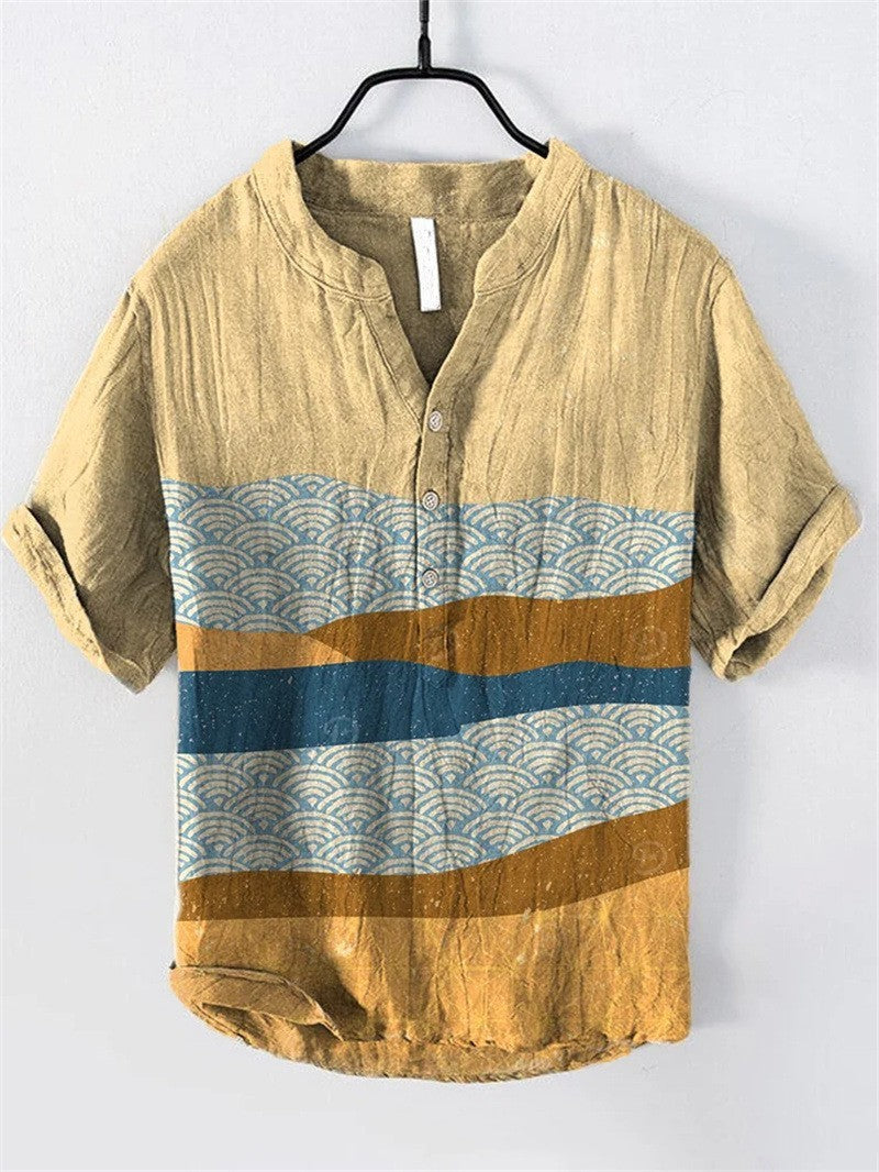 Liam – Three-button National Trendy Style Shirt