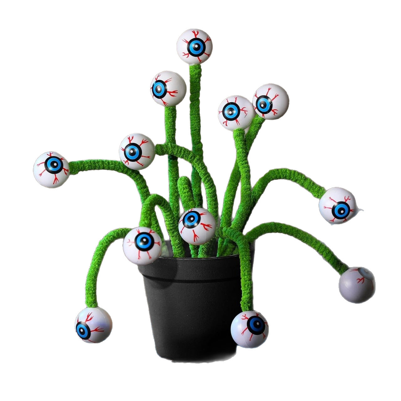 Halloween Decoration Eyeball Flower Vase for Party and Creepy Atmosphere