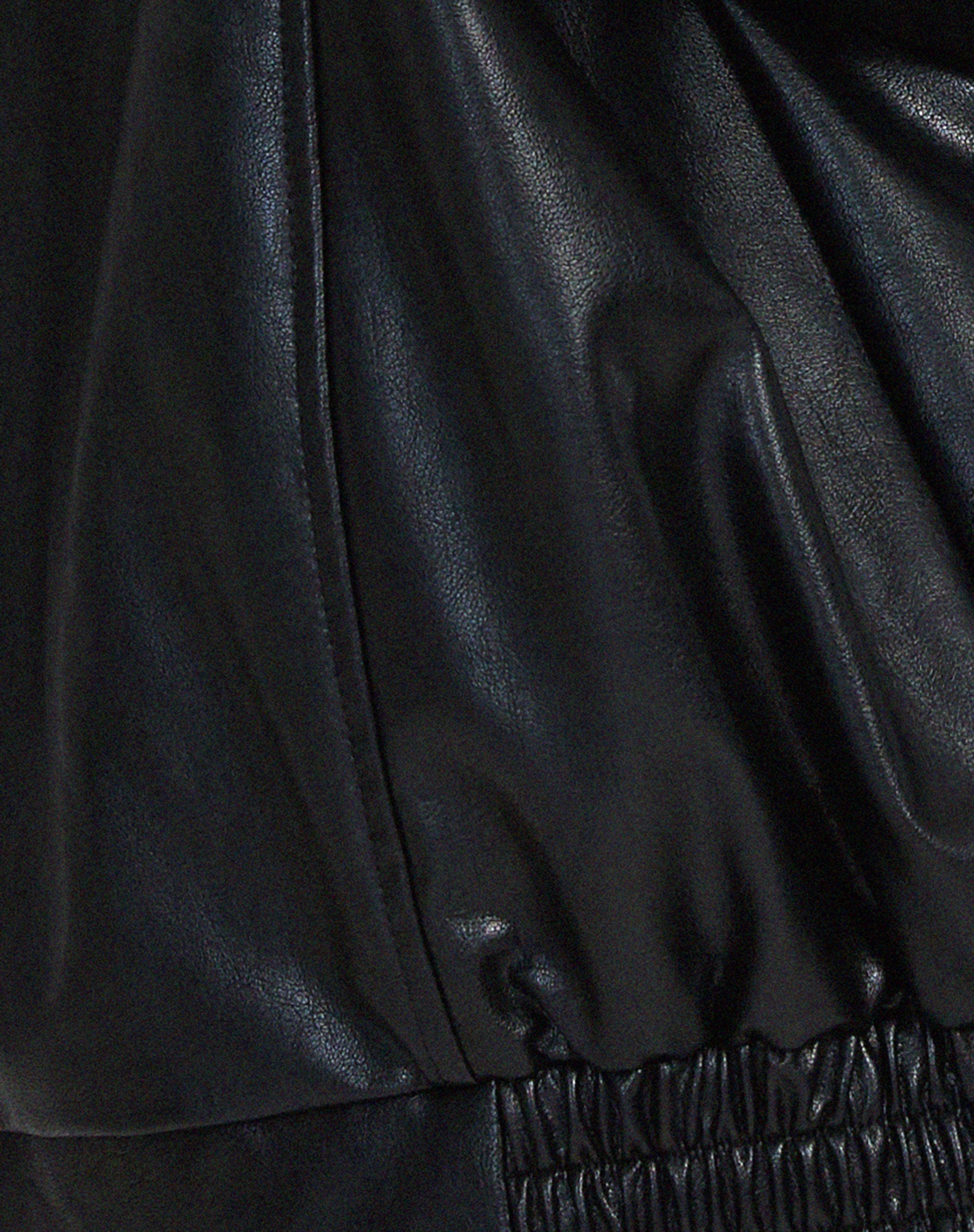 Women's Oversized Leather Jacket – Fashionable Streetstyle Jacket for Casual and Evening Looks