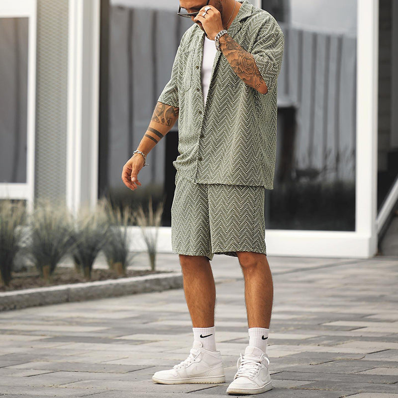 Russell – Casual Shirt with Short Sleeves for Men