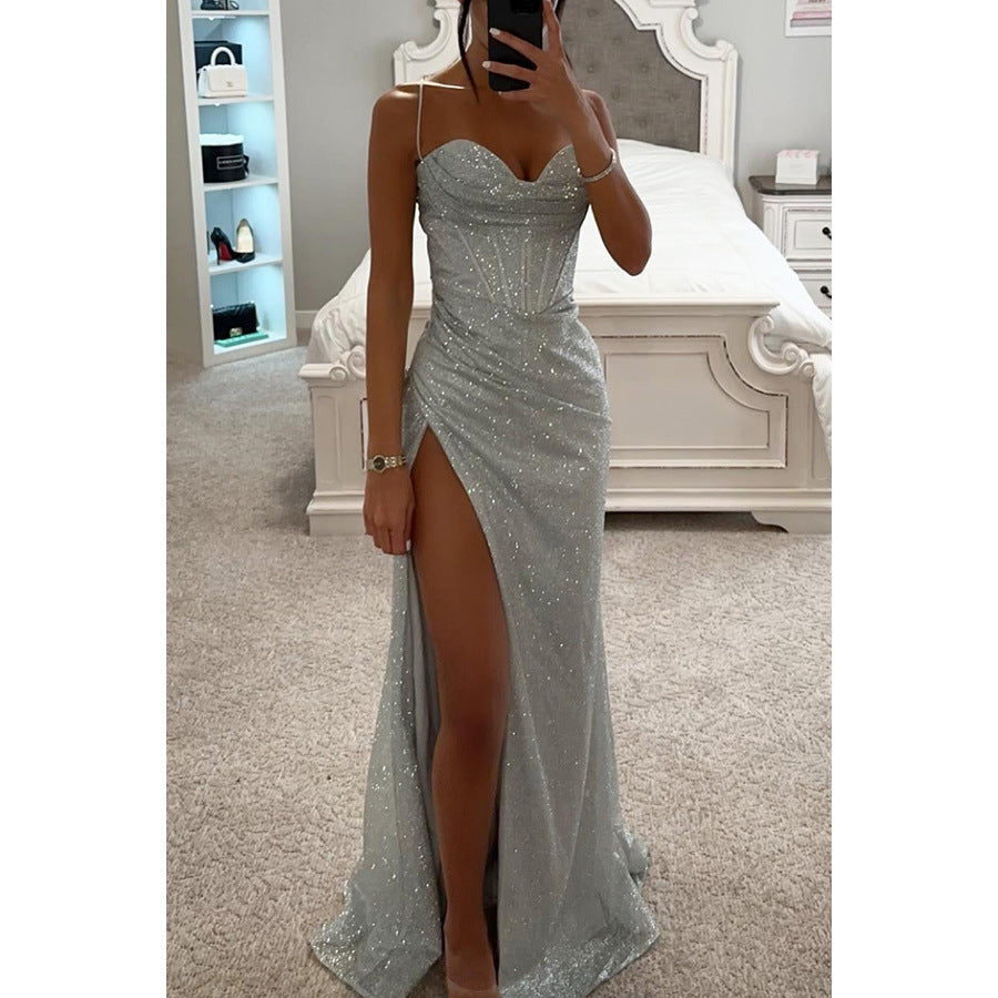 Christine – Casual Dress with Long Split