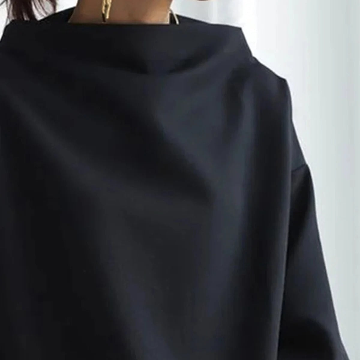 Women's Oversized Casual Sweater – Fashionable Comfortable Pullover for Daily Use
