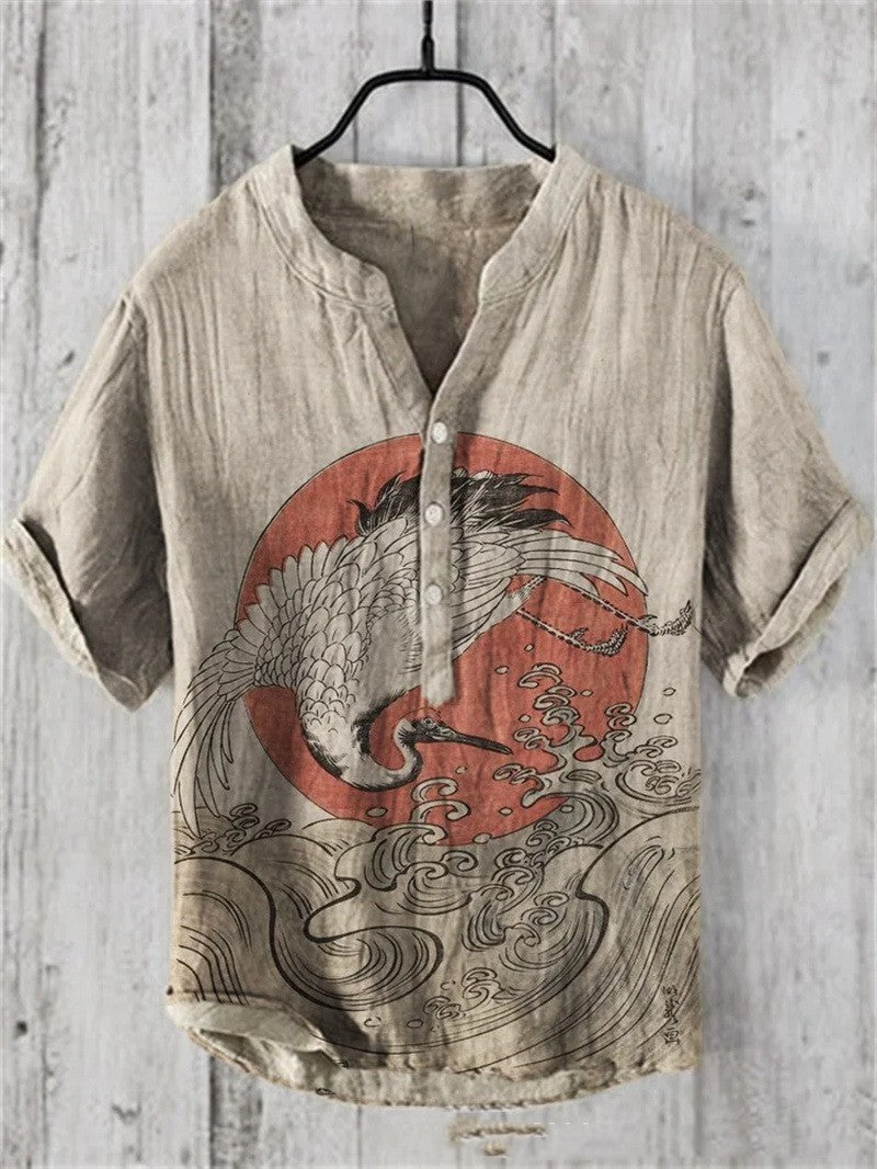 Liam – Three-button National Trendy Style Shirt