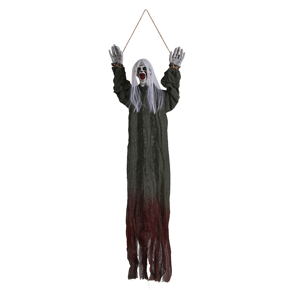 Halloween Hanging Ghost Dolls Decoration Set - Creepy Ornaments for Halloween