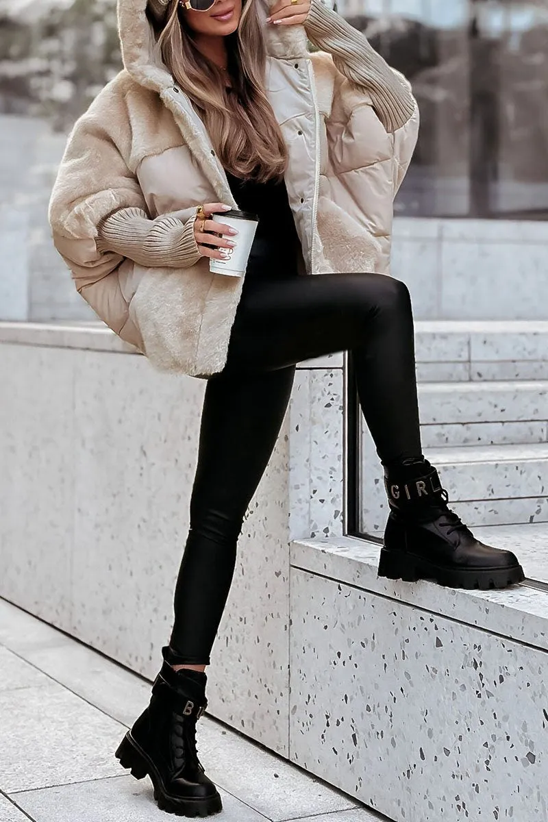 Women's Winter Coat Veloria – Fashionable Warm Outdoor Puffer Jacket with Hood