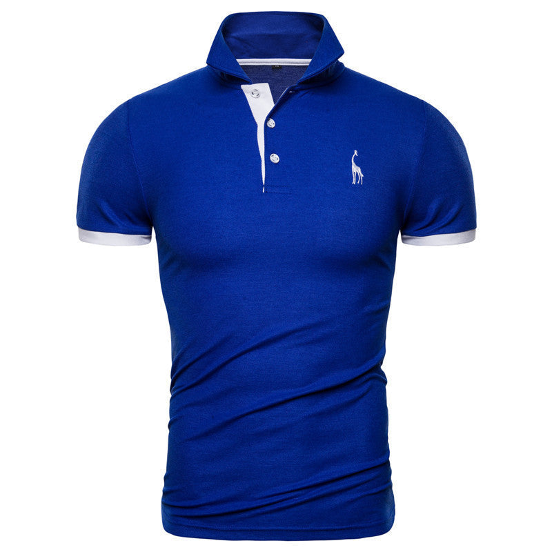 Dennis – Slim Fit Polo Shirt with Sporty Elegance and Contrast Details