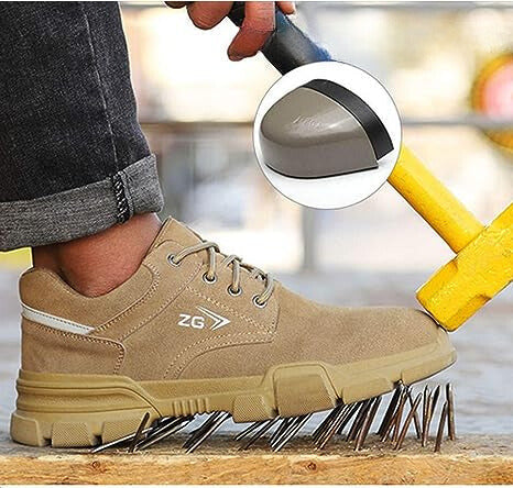 Men's Orthopedic Safety Sneakers for Work – Comfort & Protection – Sporty Safety Shoes
