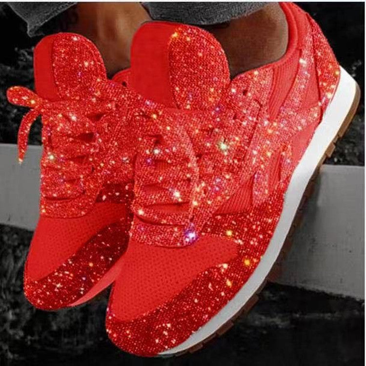 Pamela – Fashionable Glitter Sneakers for Women