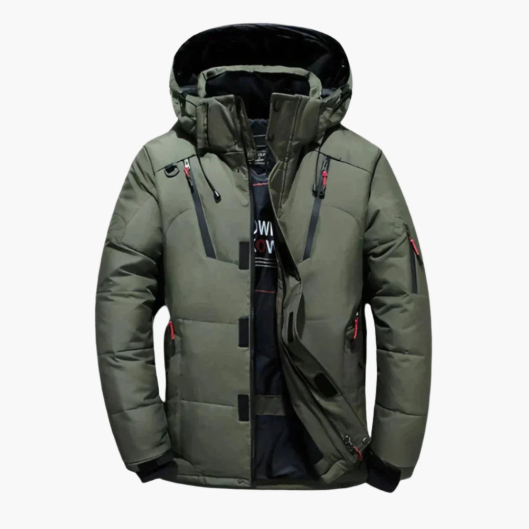 Men's Winter Jacket Quilted – Sporty & Functional Outdoor Jacket for Cold Days