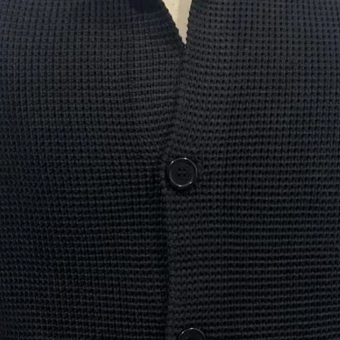 Men's Knitted Vest – Stylish and Comfortable Cardigan for Business and Casual Use