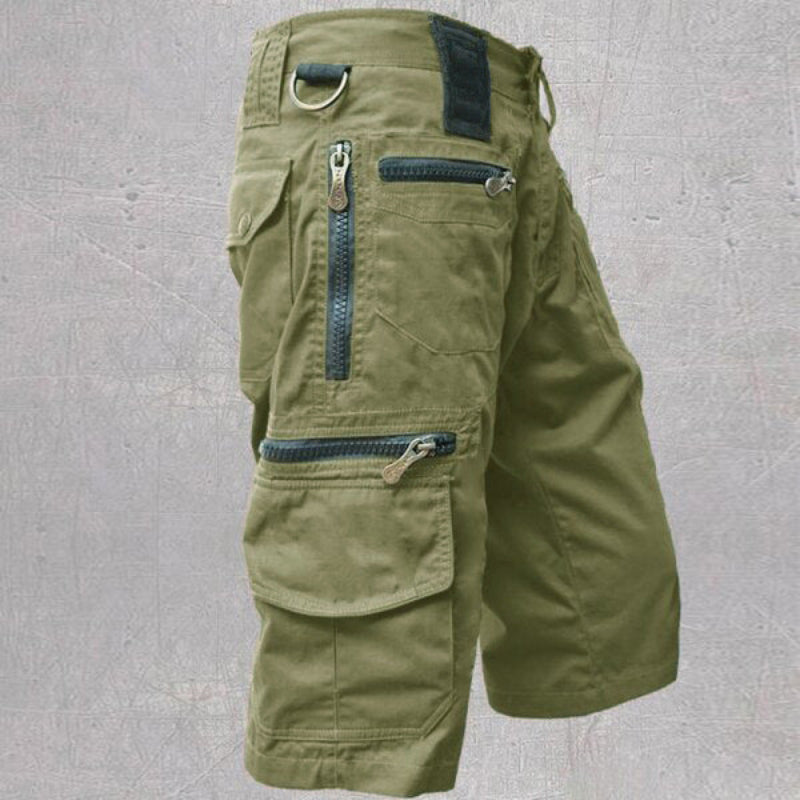 Men's Outdoor Cargo Shorts with Multiple Pockets – Functional and Tough for Active Days