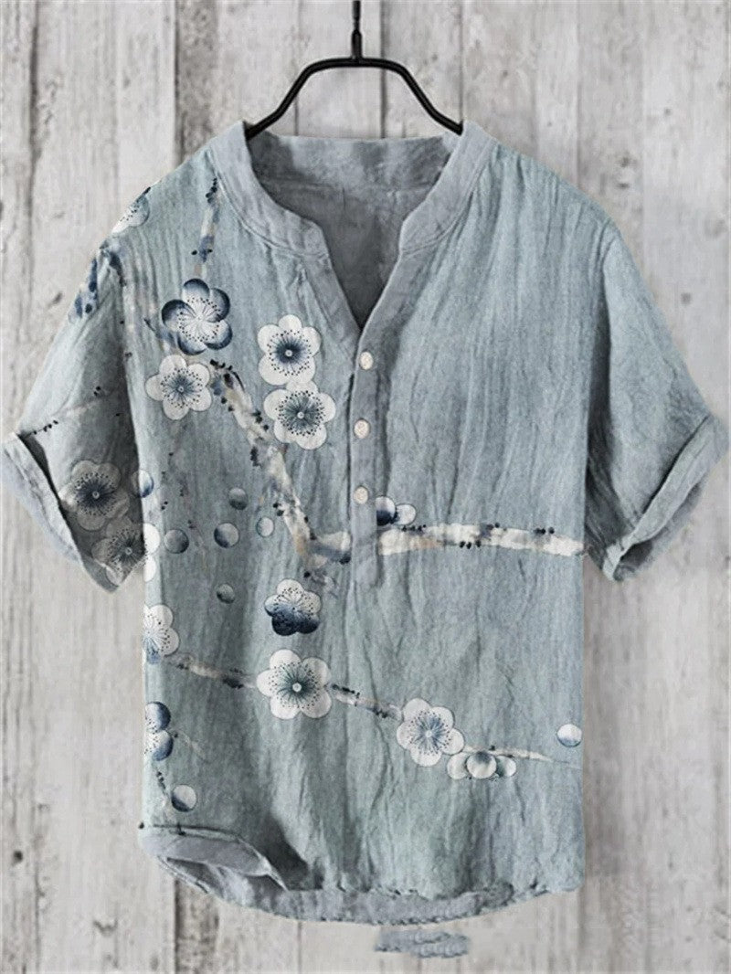 Liam – Three-button National Trendy Style Shirt