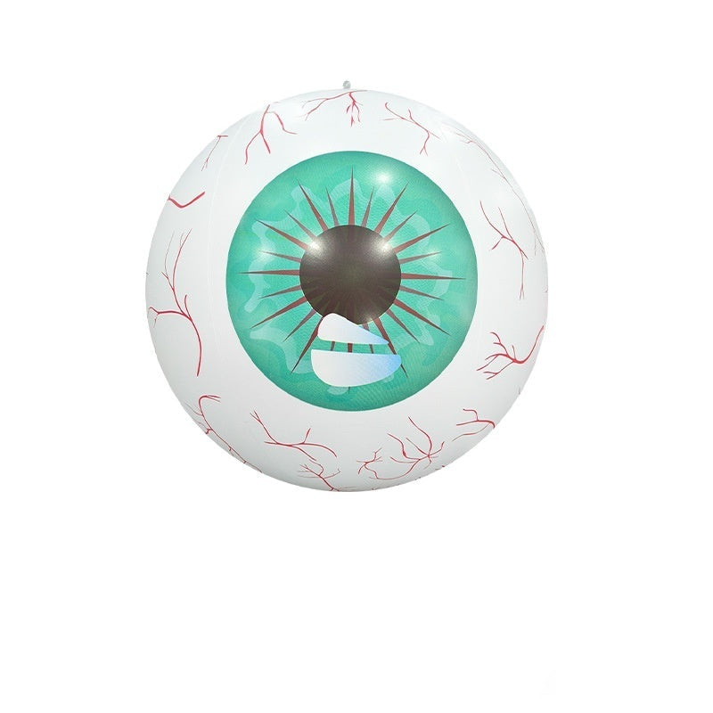 Halloween Inflatable Decoration – Ghost, Pumpkin, Eyeball & More – Festive Decoration for Halloween Party, Trick-or-Treat & Garden Decoration