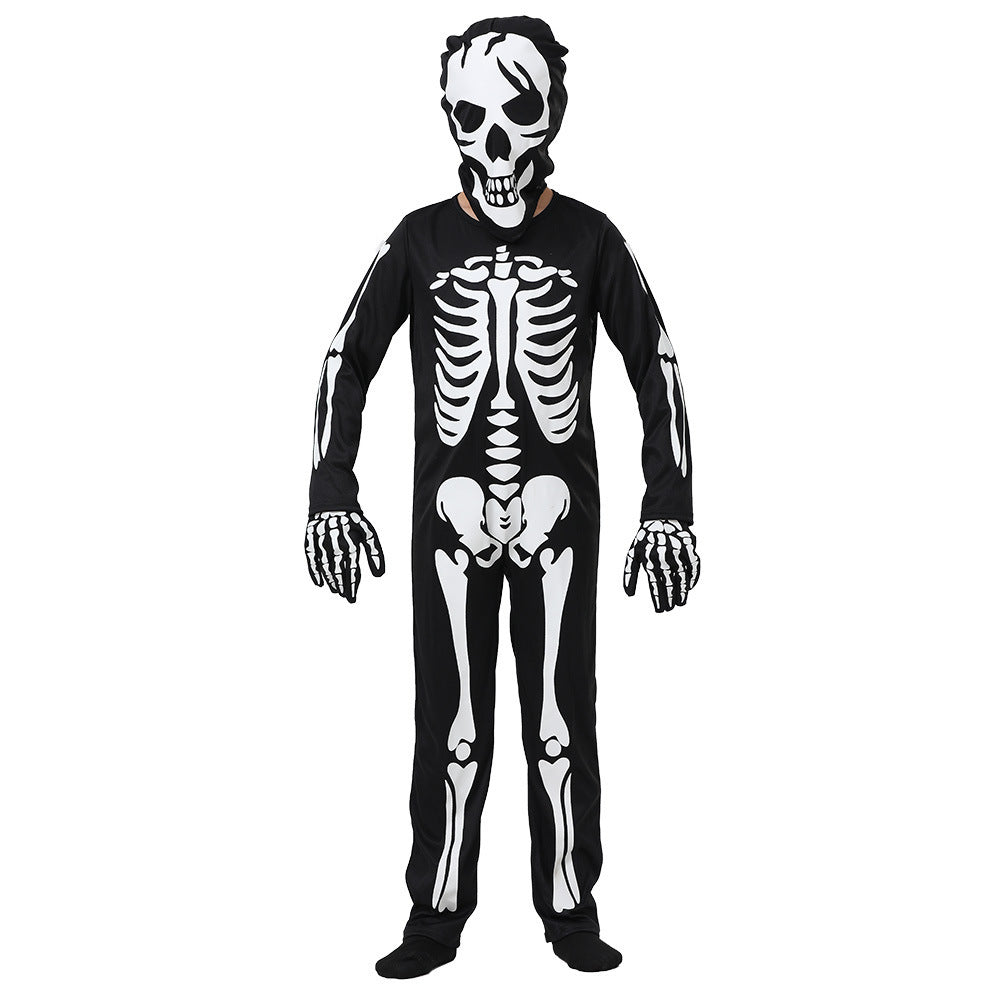 Halloween Glow-in-the-Dark Skeleton Costume Unisex Children's Costume