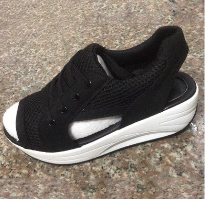 Janet – Sporty Open Sneaker Sandals – Breathable Mesh and Comfortable Sole
