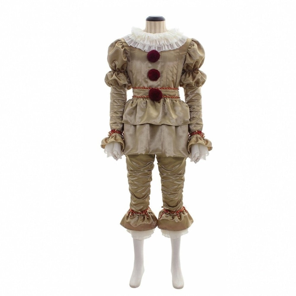 Halloween Clown Costume Adults – Creepy Pennywise Outfit for Party & Cosplay
