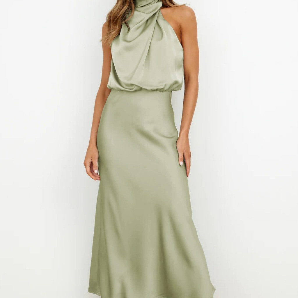 Women's evening dress – Elegant lightweight maxi dress for gala or party in European style