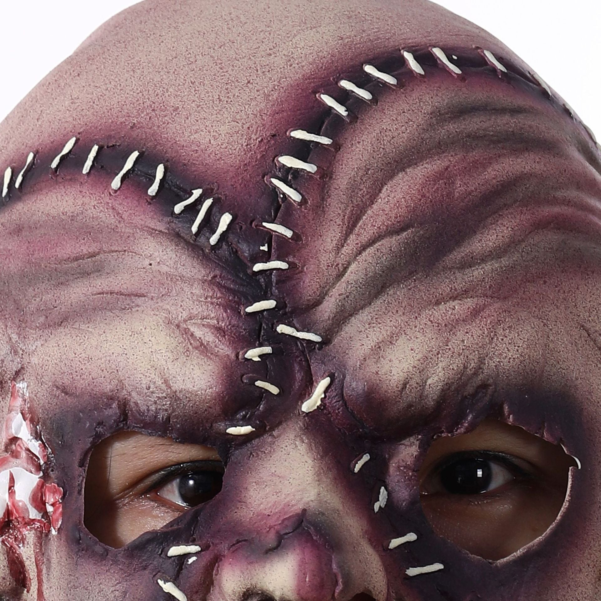 Halloween Three-Sided Face Mask for Adults – Spooky Costume Accessory