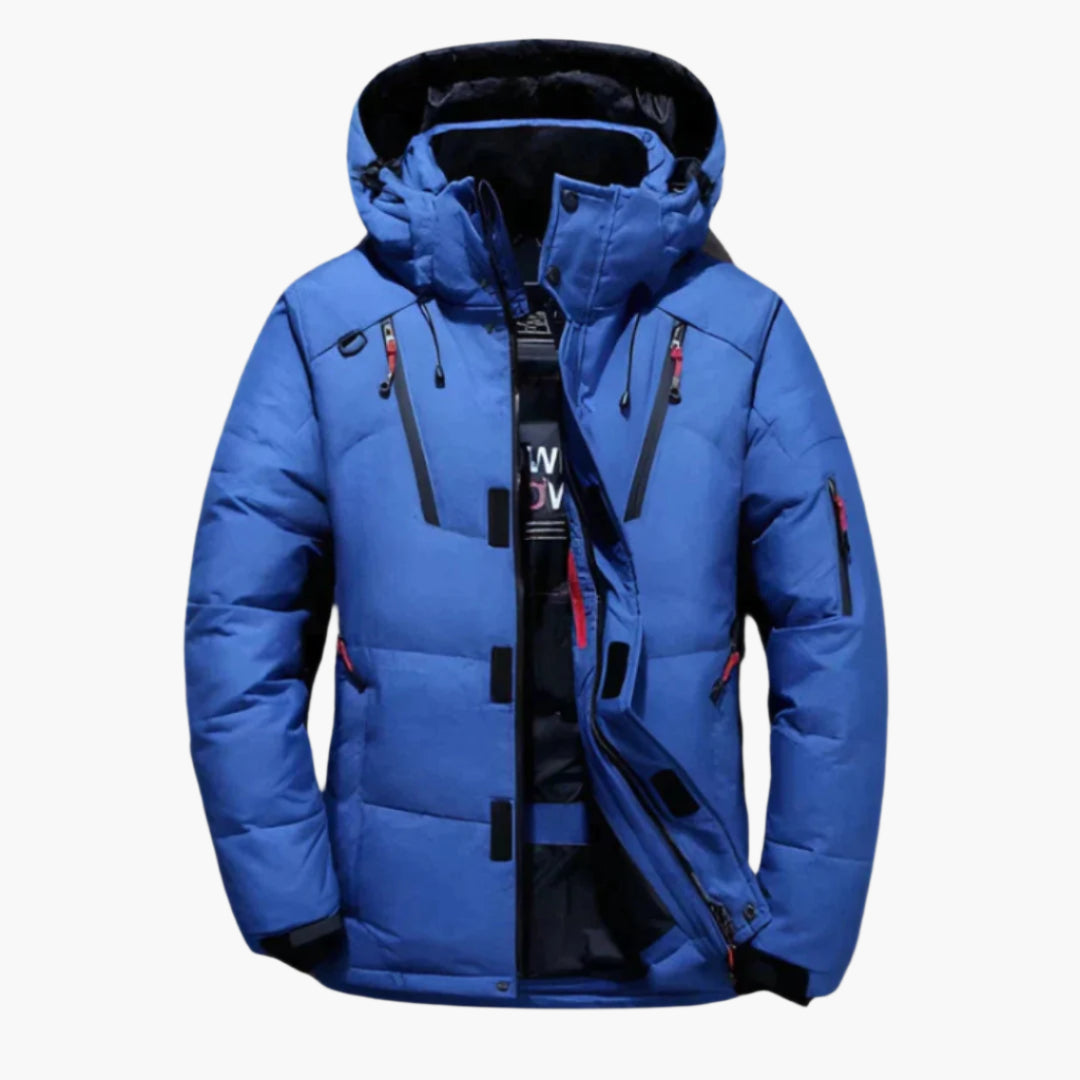 Men's Winter Jacket Quilted – Sporty & Functional Outdoor Jacket for Cold Days