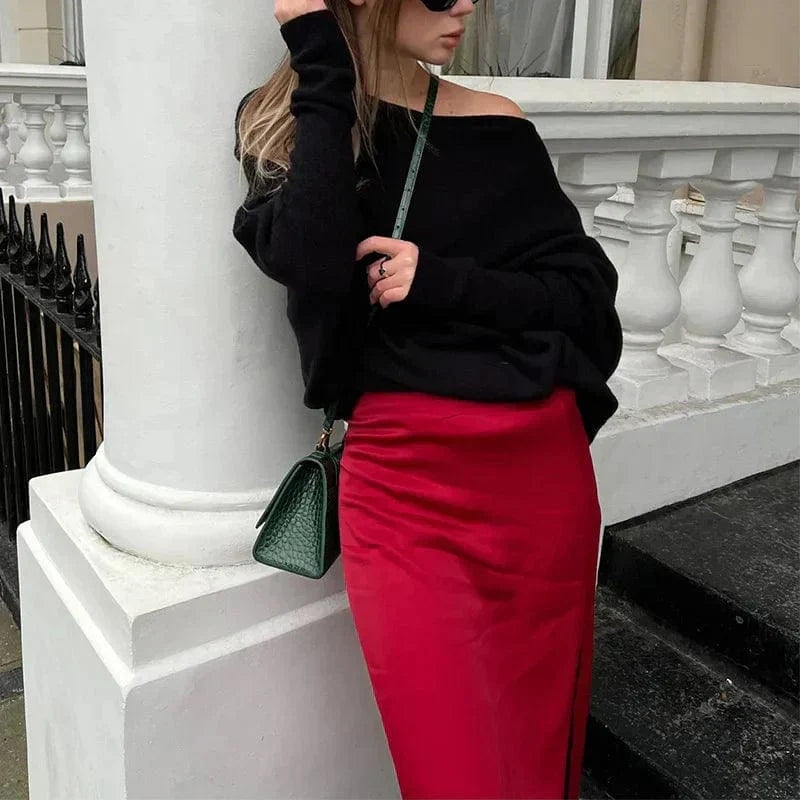 Women's Loungewear Oversized Sweater Comfort Chic – Ideal for Home or Casual