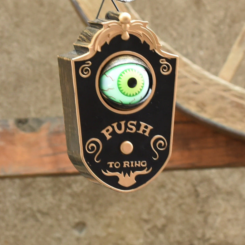 Halloween Doorbell with Moving Eye – Decoration for Creepy Atmosphere and Party
